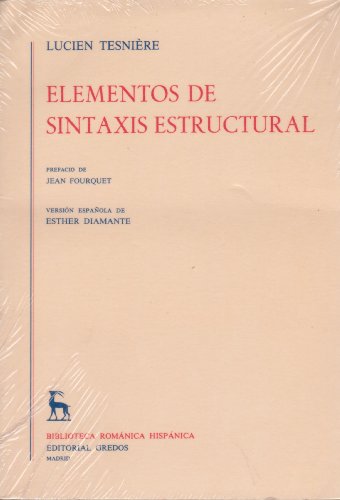 Elementos de sintaxis estructural  Vol II