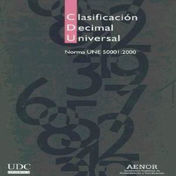 Clasificación decimal universal, Norma UNE 50001:2000